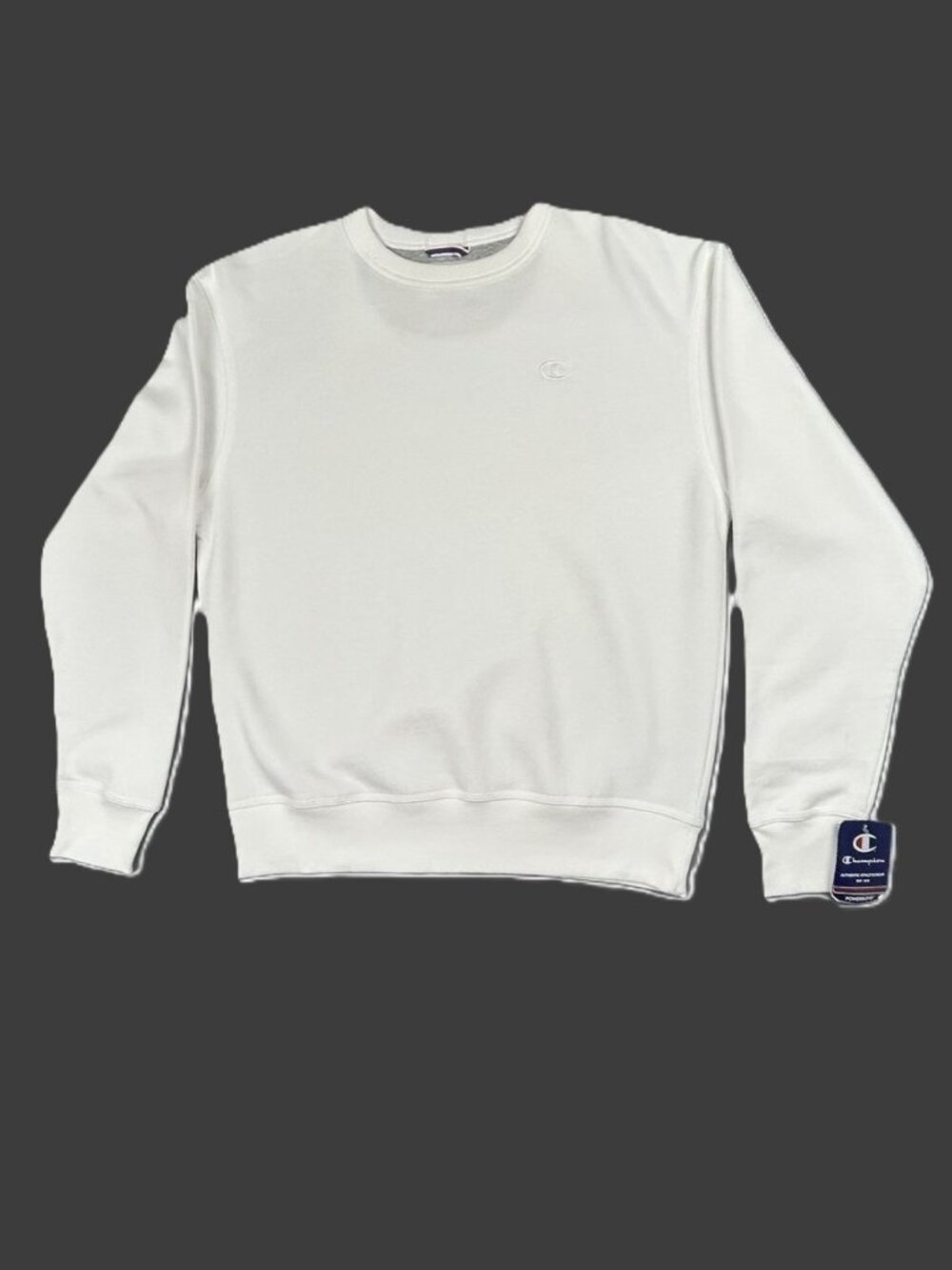 NWT Champion Authentic Athleticwear Powerblend Men's Fleece Crew Sweatshirt